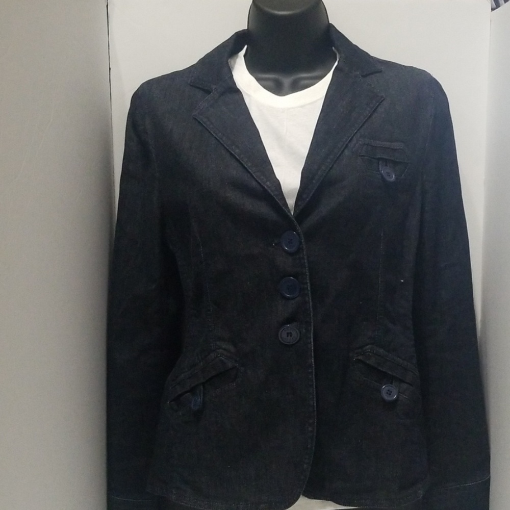 Marc Jacobs Denim 3 Button Jacket - image 1